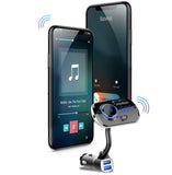TD® ALLUME CIGARE Mixte - Lecteur Bluetooth Bluetooth 5.0 Musique sans perte Voiture Bluetooth MP3 - noir CC™