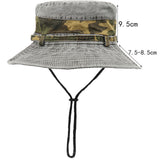 TD® Pur coton lavé pêcheur chapeau hommes en plein air chapeau de soleil alpinisme chapeau de soleil loisirs randonnée chapeau de pê