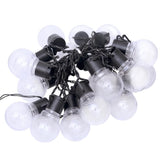 TD® Lampe solaire LED ampoule GUIRLANDE LUMINEUSE D'EXTERIEUR chaude blanc chauffé solaire pour jardin terrasse fête décoration