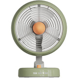 TD® Ventilateur de bureau de bureau secouant la tête chargeant un ventilateur de circulation d'air simple à la mode silencieuse