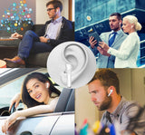 TD® écouteurs sans fil sport Bluetooth sans fil et chargeur induction recharge rapide compatible Android IPhone intra auriculaire mu