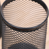 TD® Porte-stylo Maille de fer en métal grand, moyen et petit ensemble de trois pièces en treillis de fer  rangement multifonctionnel