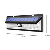 TD® Applique murale solaire LED capteur extérieur lumière applique murale éclairage fort capteur solaire lumière jardin lumière