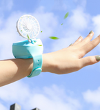 INN® Ventilateur Ventilateur de montre pour enfants Chargement USB petit ventilateur Ventilateur de montre silencieux portable étudi