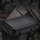 TD® Grande boîte noire outil kit de survie en plein air boîte étanche antichoc boîte scellée boîte de stockage de survie sur le terr