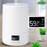 TD® Humidificateur tactile blanc à un bouton maison grand volume de brouillard aromathérapie humidificateur domestique de bureau