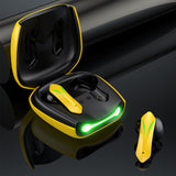 TD® Casque Bluetooth sans fil  Bluetooth 5.2 Appel HD Touche intelligente Durée de vie de la batterie ultra longue Oreillette bi-mod