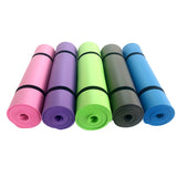 Tapis de yoga ménage simple allongé antidérapant pour hommes et femmes fitness danse en cours d'exécution tapis de yoga inson