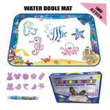 TD® Toile d'eau pour jouer au graffiti éducation précoce des enfants couverture jouet planche à dessin écriture toile d'eau 150X110C
