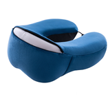 TD® Oreiller en forme de U, mousse mémoire, oreiller  voyage adapté, oreiller cervical, rebond lent, oreiller cervical, oreiller  si