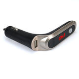 TD® Transmetteur FM voiture / Mains Libres Kit Chargeur Lecteur MP3 Kit de voiture Bluetooth USB Chargeur