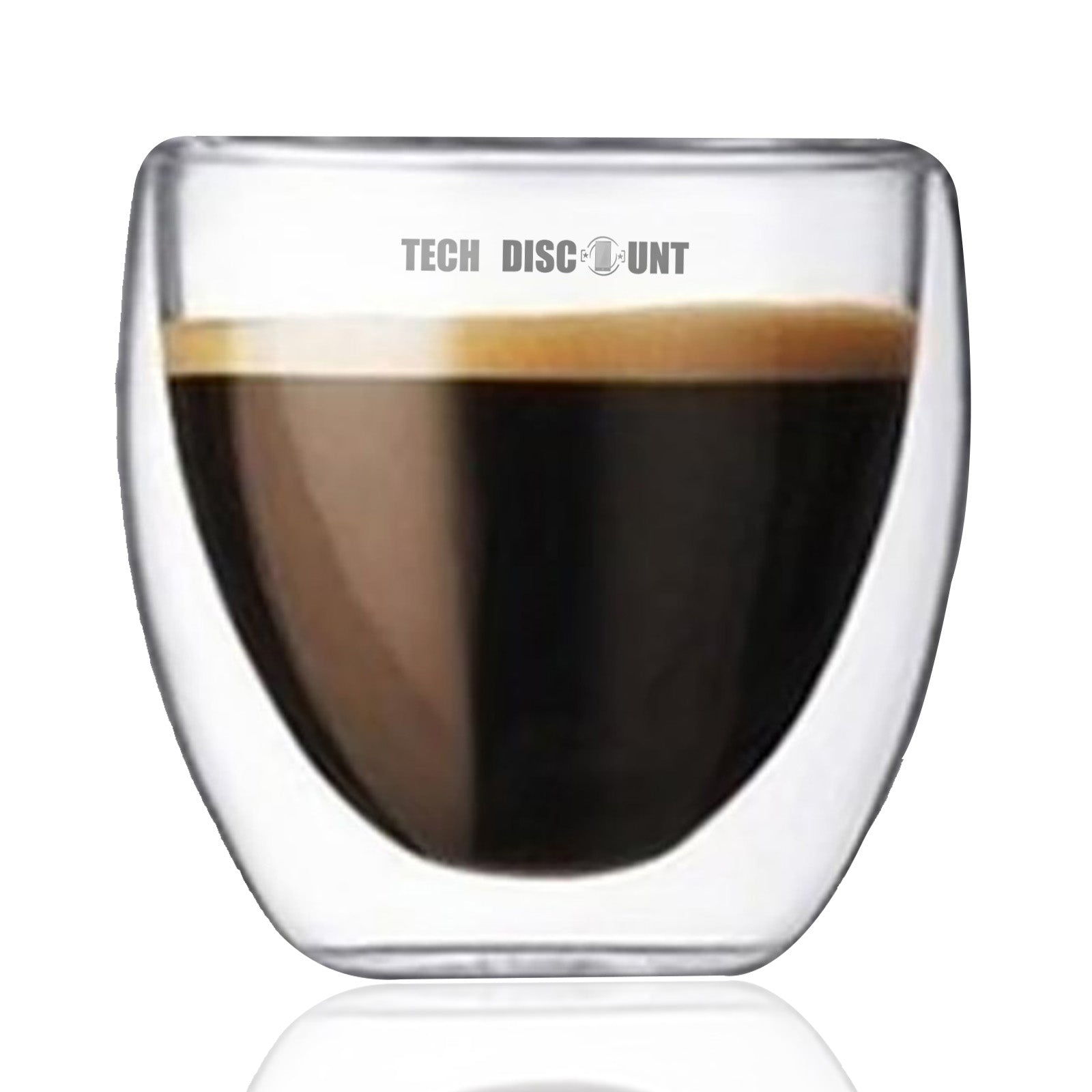 TD® Un ensemble de 8 tasses à café / verres / tasses à thé fleur / verres à vin rouge-80 ml, ensemble de tasses à café double