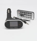TD® LCD sans fil Kit de voiture Bluetooth MP3 FM Transmetteur Modulator à distance SD USB