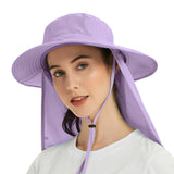 TD® Été femme pêcheur chapeau en plein air mâle grand bord chapeau de soleil chapeau de soleil chapeau de soleil