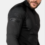 Vêtements de fitness collants d'extérieur respirants à manches longues européens et américains t-shirt d'entraînement vêtemen