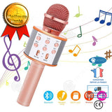 INN® Karaoke,OXOQO Karaoke Enfants,3 en 1 Micro Karaoke sans Fil Bluetooth, Cadeaux de Noël pour Enfant Chanter Home KTV Player Musi