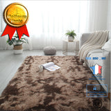 TD® Tapis de Salon Shaggy 120 x 160cm Marron