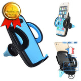 TD® Support de voiture Universel 360° Téléphone GPS Voiture Air Vent Aération Grille Pour iPhone Samsung Smartphone Bleu