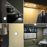TD® ORIA® Détecteurs de Mouvement Lampe, Veilleuse Automatique,Lampe de Placard,Lampe Escalier, Lampe d'armoire, Lampe Nocture,3PCS