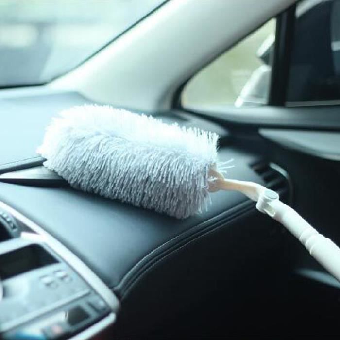 1 jeu de brosse réglable pratique pour le nettoyage de voiture