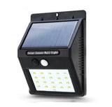 TD® Lampe Solaire Extérieur, [4-Pack] 20 Led Lumière Solaire Extérieur Etanche avec Détecteur de Movement, éclairage solaire exterie