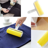 TD® Brosse adhésive pour vêtements long rouleau lavable collant moquette poussière élimine poils nettoie facile rapide efficacement