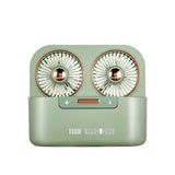 TD® Ventilateur de pulvérisation à double lame ventilateur de climatisation usb ventilateur de pulvérisation refroidi à l'eau