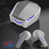 TD® Casque Bluetooth sans fil Bluetooth 5.0  Double mode  Retard sensoriel   Très longue durée de vie de la batterie   Casque de jeu