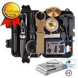 TD® Kits de premiers secours et de survie/ Voyage en plein air Camping Randonnée plein air 13-en-1 Sports de plein air Equipement
