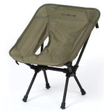 TD® Armée vert extérieur chaise pliante Portable plage croquis Camping pêche lune chaise pique-nique chaise pliante Ultra léger