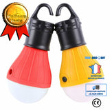 TD® Lot de 2 Pièces Eclairage de meuble/ Ampoule LED Lumière à accrocher/ Camping Tente Portable Pêche lampe lanterne