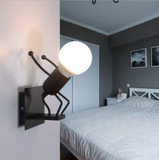 TD® Lampe Murale Moderne - Créatif et Simple - Noir