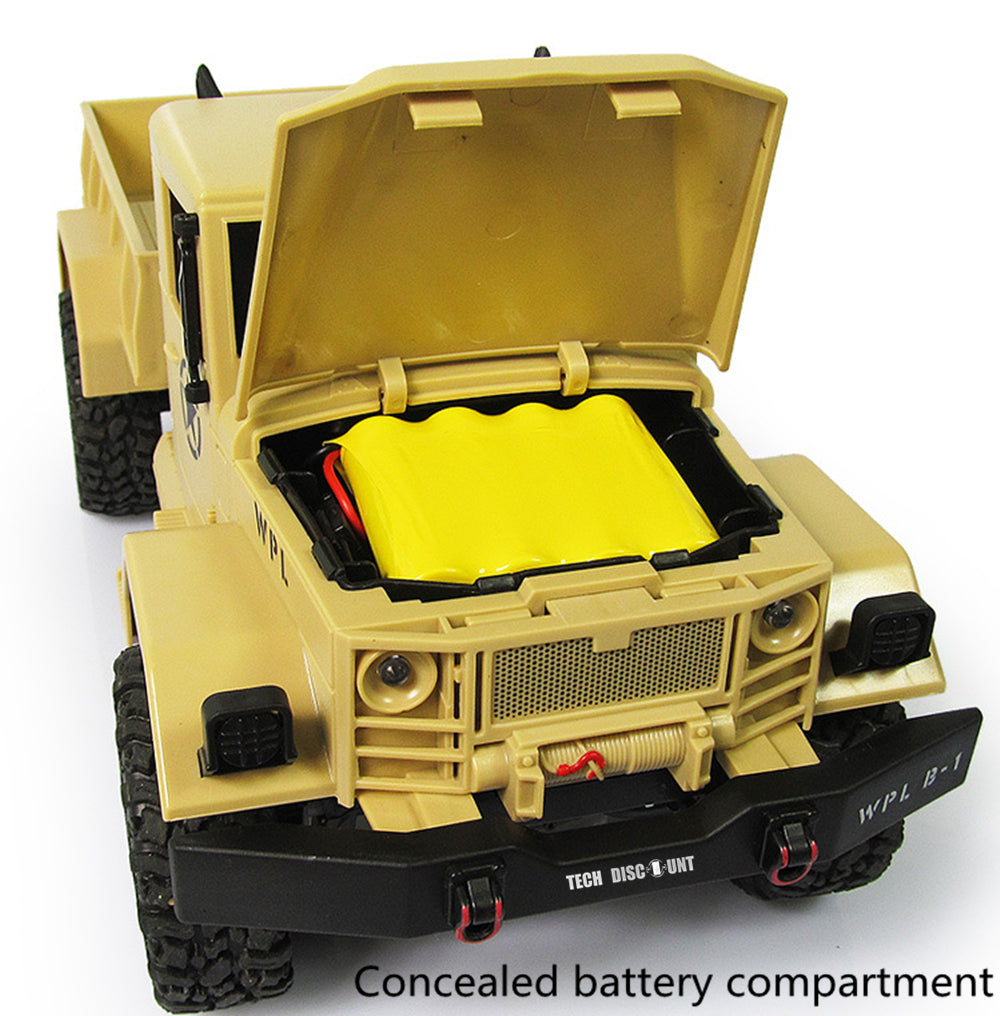 TD® voiture telecommandée tout terrain jouet enfants militaire 2