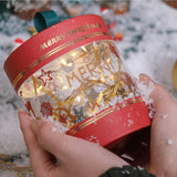 TD® Boîte à Pommes de Noël Boîte-Cadeau de Réveillon de Noël Pingguo Boîte à Bonbons Transparente Premium 2pack