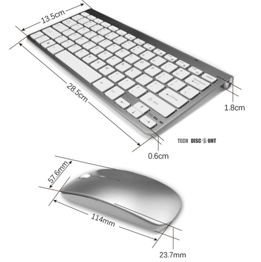TD® clavier souris sans fil gamers mecanique ps4 qwerty mac hp xbox one gaming pas cher silencieuse portable usb ordinateur bureau