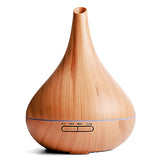 TD® Diffuseur d'arôme de grain de bois diffuseur d'huile essentielle de grande capacité humidificateur de diffuseur d'arôme d'intéri