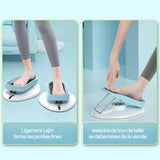 TD® Plaque de taille torsadée à double roulement taille fendue taille fine maison deux-en-un équipement de fitness d'étirement