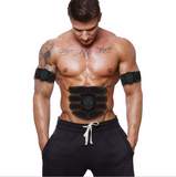 TD® Stimulateur musculaire intelligent corps minceur masseur bras électrique  élimination de graisse abdominale par Vibration -rouge