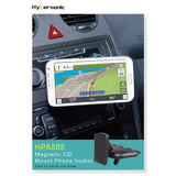 TD® Support téléphone cd de voiture universel - Universel CD de voiture de téléphone portable - Support de cellule magnétique