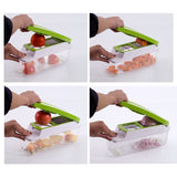 TD® Coupe-légumes multifonctionnel Kit de cuisine outil coupe-légumes Robot culinaire Broyeur de radis de pommes de terre