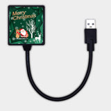 TD® Mini lumières de scène décoration de noël lumières d'halloween flocon de neige ciel étoilé lumière d'atmosphère de projection US