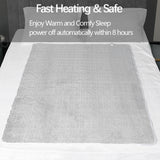 TD® Couvertures électriques chauffantes couverture chauffante 110 V sieste couette flanelle couverture chauffante