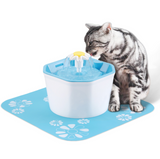 INN® Fontaine D'Eau Pour Animaux De Compagnie Chat Chien Automatique Bol Alimentaire Distributeur Vaisselle