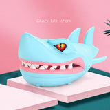 TD® Jouet enfants Mordre un doigt grand requin avec de la musique mordre les gens prudent pirate appuyer entier personne couleur ble