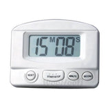 TD® Minuteur Electronique Digital Numérique de Cuisine / Compteur à Rebours LCD Alarme/  Multifonctionnel Blanc