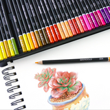 Outils de peinture Ensemble de crayons de peinture à l'huile de 72 couleurs Peinture d'art Crayons de couleur Outils de peint