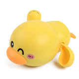 TD® Jouets de natation pour le bain pour enfants jouer à la chaîne d'eau mécanique canard bébé salle de bain interaction parent-enfa