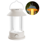 TD® Camping en plein air nuit lumière cheval lanterne atmosphère lumière super longue durée de vie de la batterie peut être portable