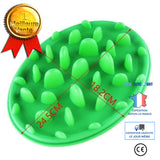 TD® Chien Chat Chiot Gamelle Bol Voyages Antidérapant Anti Glouton Lente Alimentation - Vert - Achat - Vente gamelle - Écuelle Chien