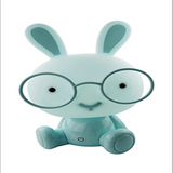 TD®  Chambre Lampe Lapin Veilleuse Led Lampe de Nuit De Noël Cadeau De Chevet Décor Enfants Lunettes Lapins Lumières